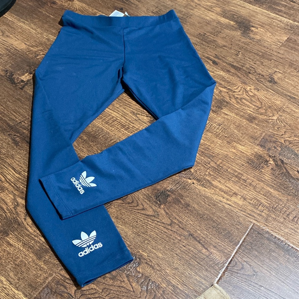 Women’s adidas leggings in blue
